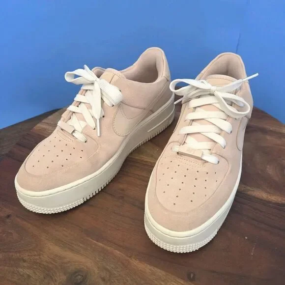 Nike Air Force 1 Sage Low Pink Particle Beige AR5339-201 Women’s 8/9 - SEE DESC - Picture 13 of 13